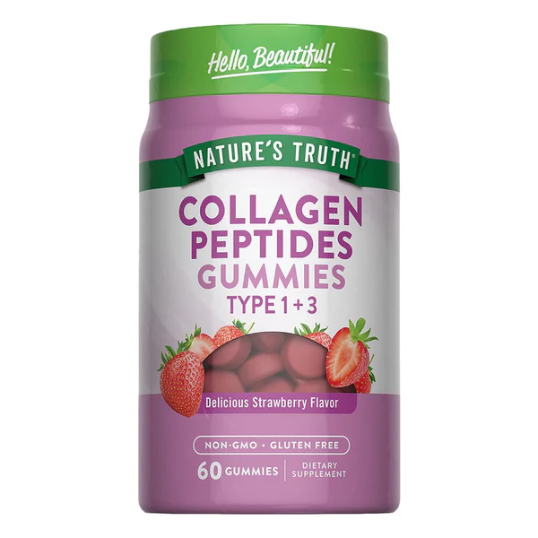 Colágeno Tipo I & III Beauty Collagen, 60 Gomitas