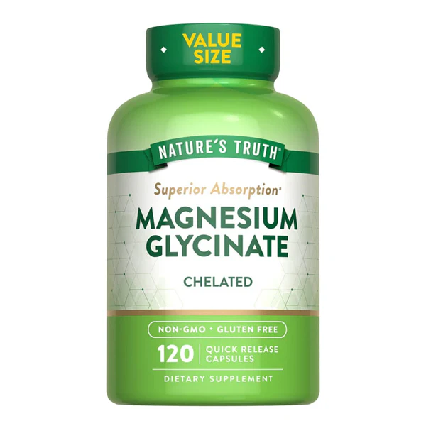 glicinato-de-magnesio-magnesium-glycinate-natures-truth-120-capsulas-461260 Magnesio glycinato 120 capsulas - Natures Truth